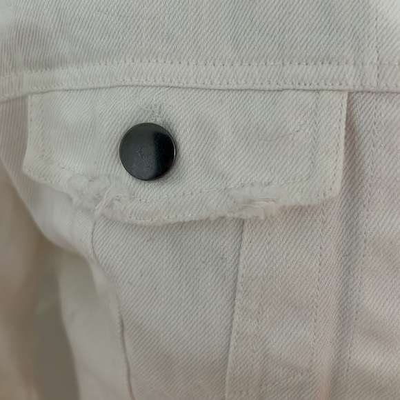 Romeo and Juliet Couture Distressed Denim Jacket - Picture 3 of 8